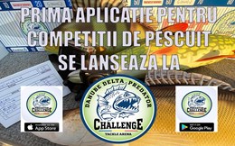 Prima aplicatie pentru competitii de pescuit se lanseaza la Danube Delta Predator Challenge!
